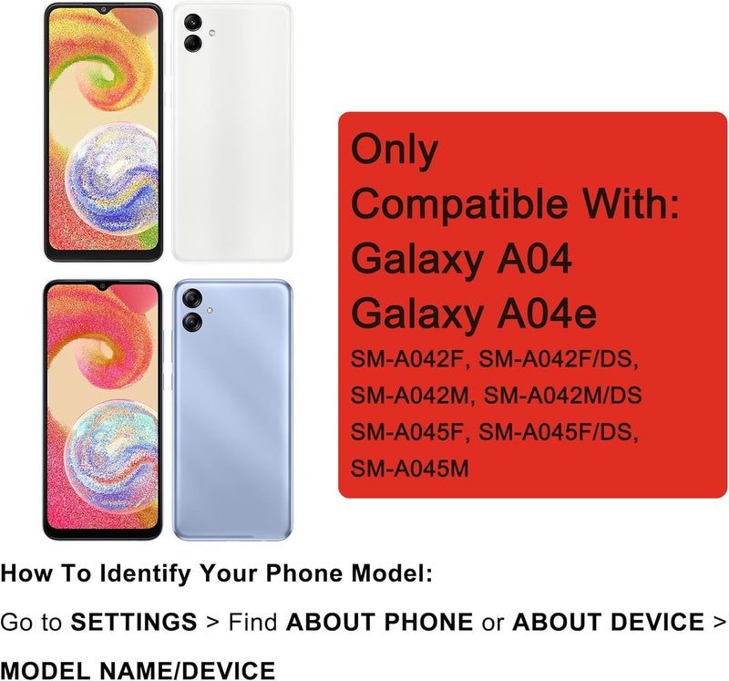 MAXSHARKS for Galaxy A04 / A04e Battery Replacement Kit, High-Capacity Li-ion Battery for WT-S-W1, with Toolkit & Manual - Image 2